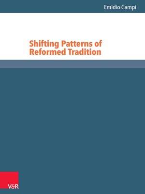 cover image of Shifting Patterns of Reformed Tradition